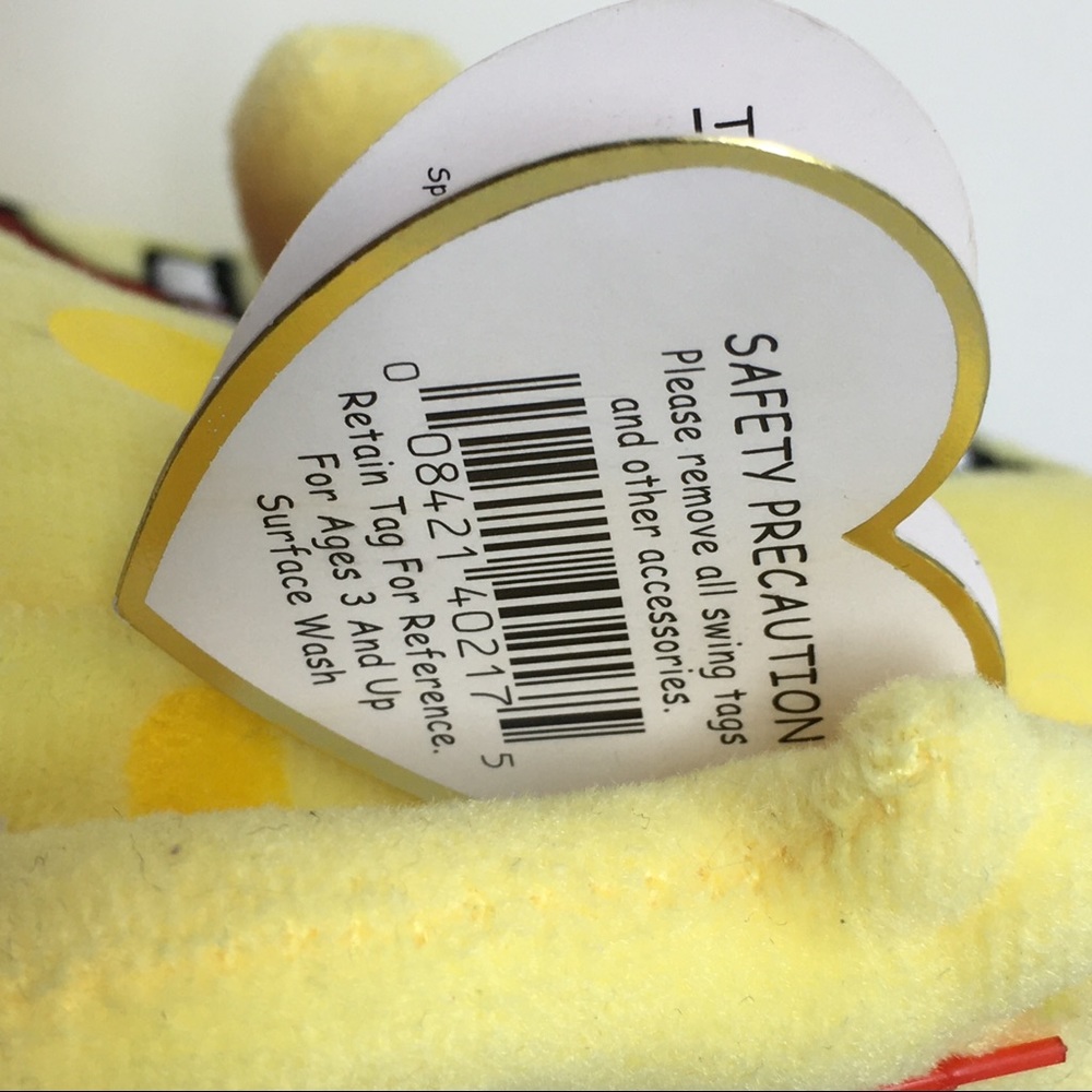 2004 TY Beanie Babies "SpongeBob" Thumbs Up - Picture 2 of 7